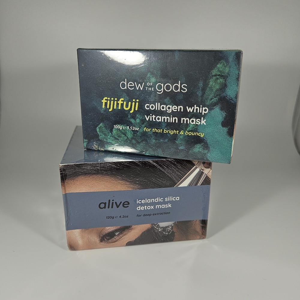 Dew Of The Gods - X2 Face Masks (FULL-SIZES) (4.2 oz. & 3.52 oz.)